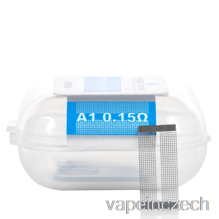 Vandy Vape M Mesh Sheet Coil (10 Listů) Dual M Coil - 0,15ohm A1 Dual M Coil (10ks) Vape Pen